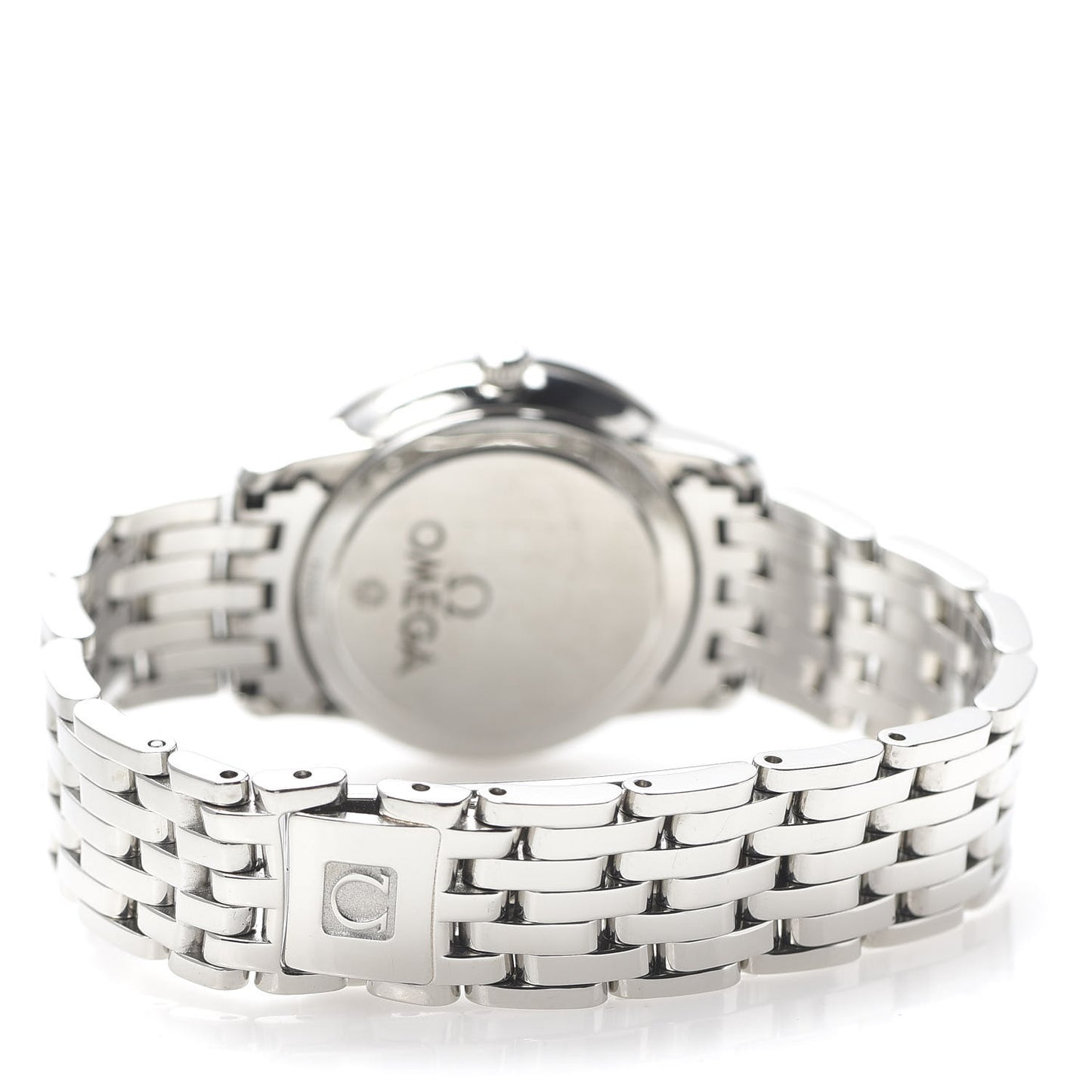 Stainless Steel Mother of Pearl 27mm De Ville Prestige Quartz Watch