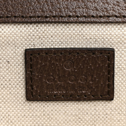 Gucci Monogram Jumbo GG Textured Dollar Calfskin Small Dionysus Shoulder Bag Camel Ebony New Acero 5 of 11