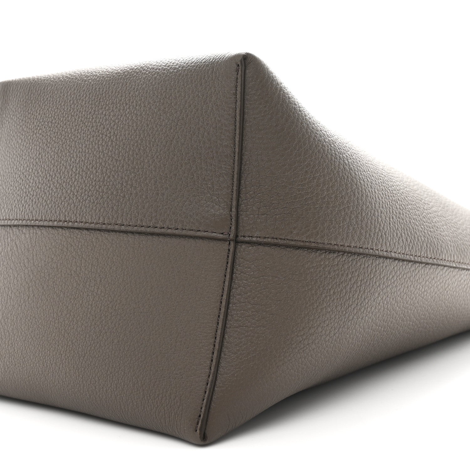 The Row Grained Calfskin Medium N/S Park Tote Taupe 10 of 10