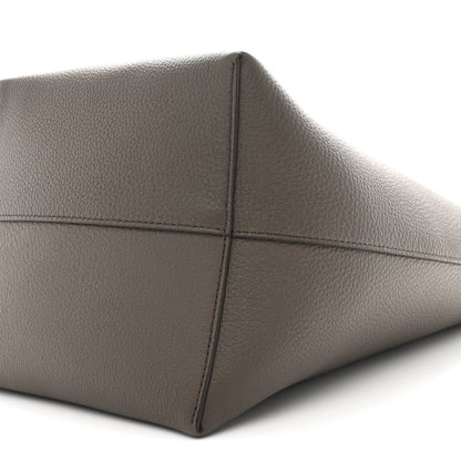 The Row Grained Calfskin Medium N/S Park Tote Taupe 10 of 10