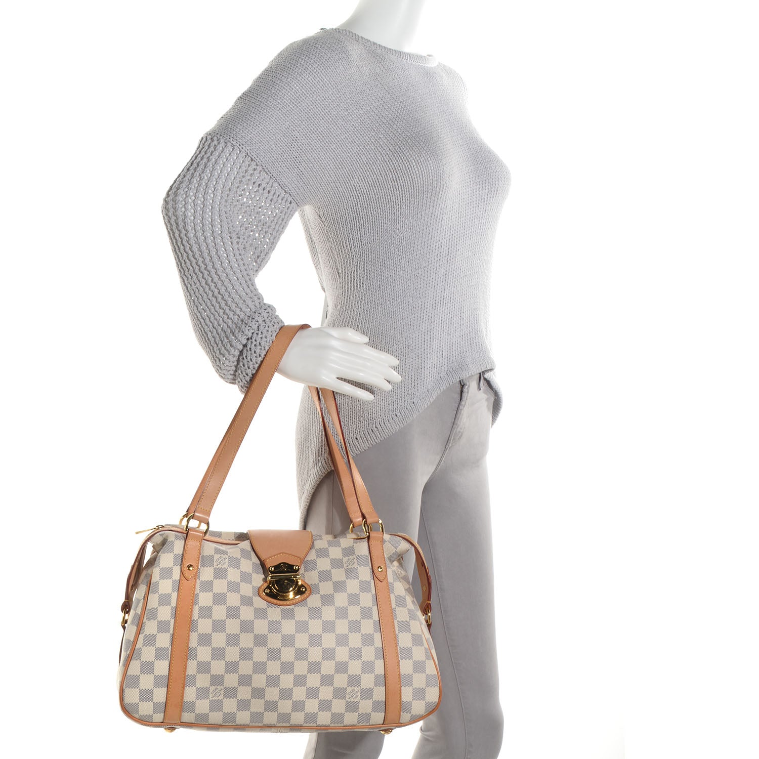 Louis Vuitton Damier Azur Stresa PM 2 of 7