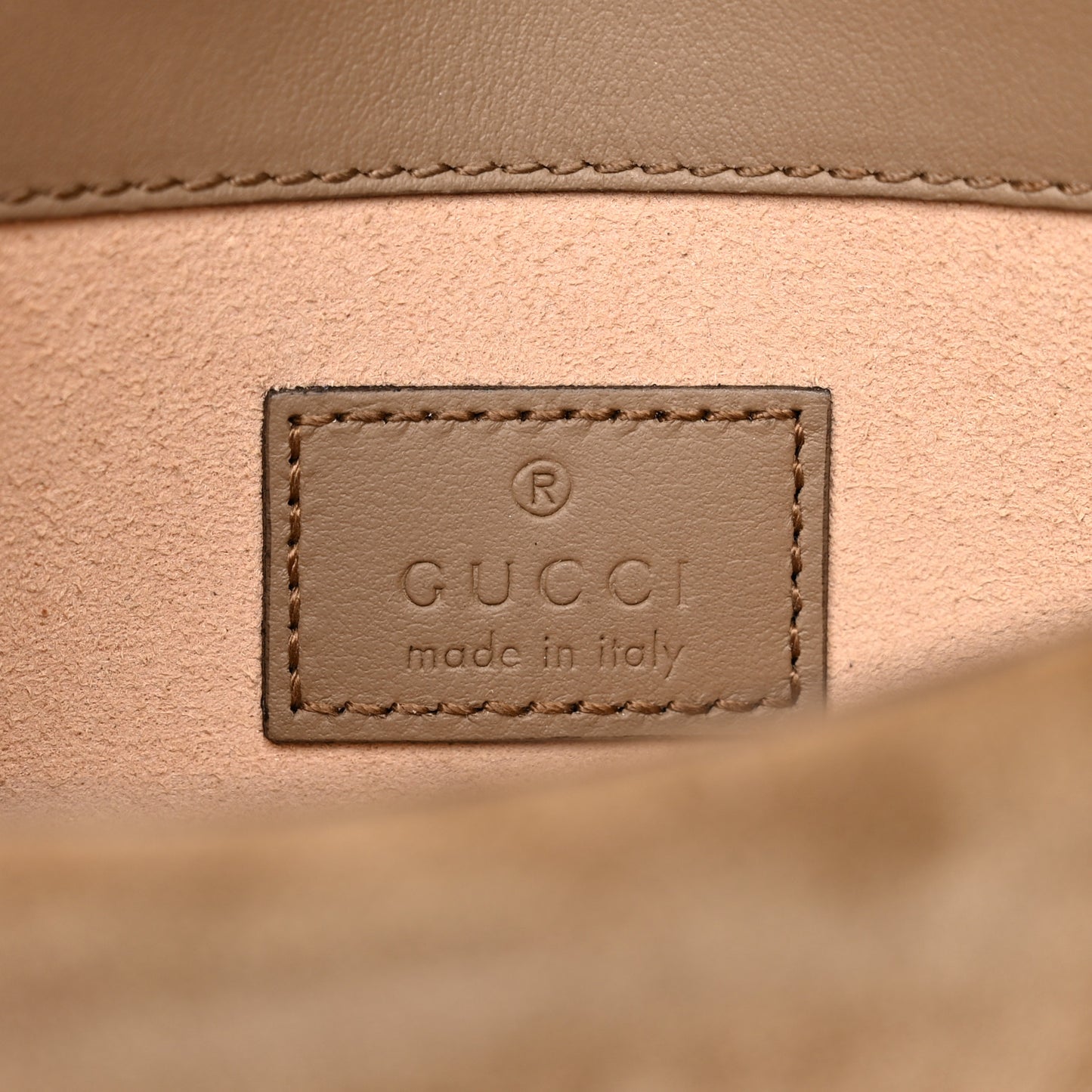 GG Supreme Monogram Super Mini Dionysus Shoulder Bag Taupe