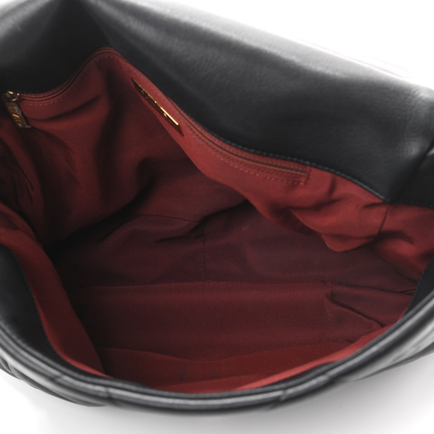 Chanel Goatskin Quilted Maxi Chanel 19 Flap Black 4 of 10