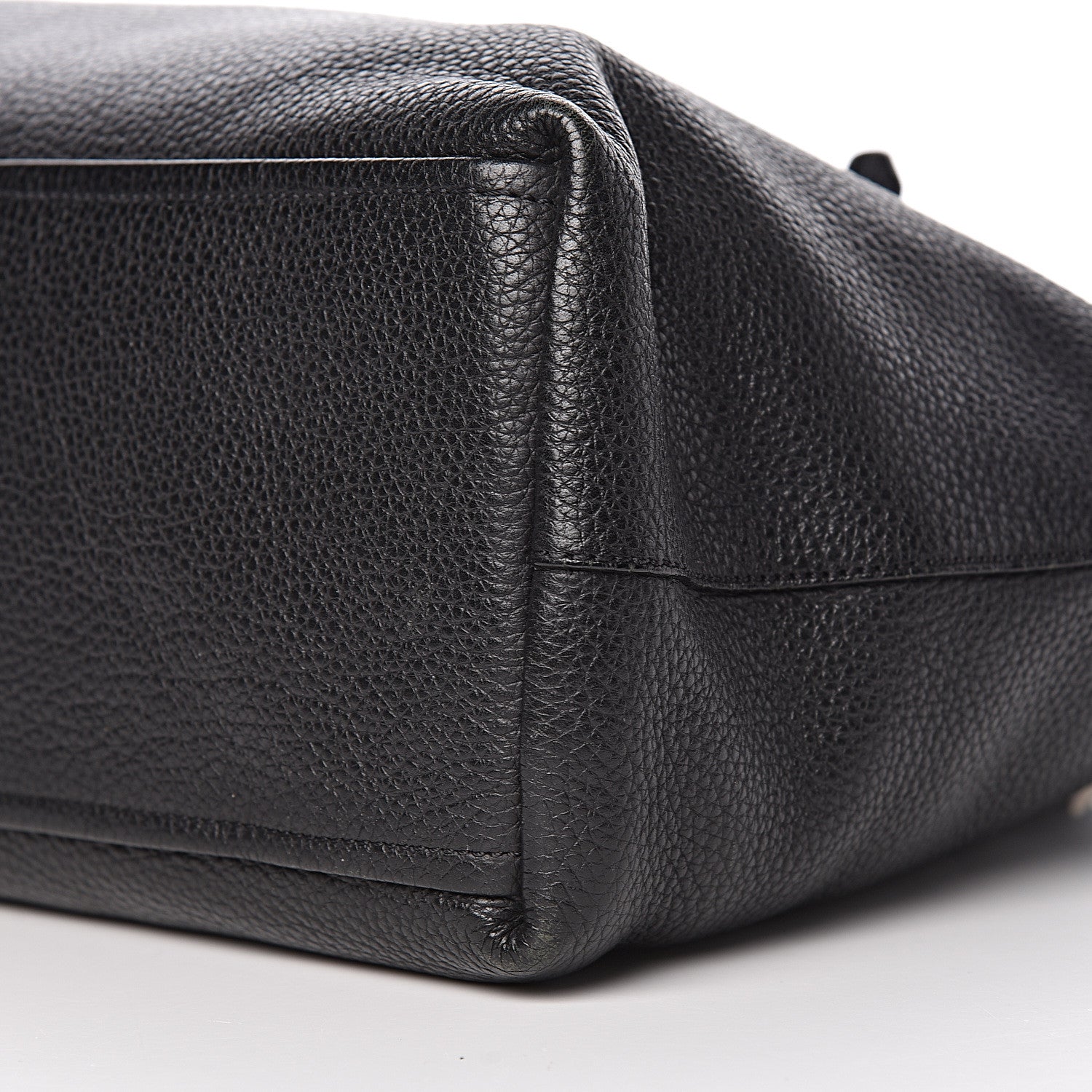 Prada Vitello Daino Shoulder Bag Black 6 of 12