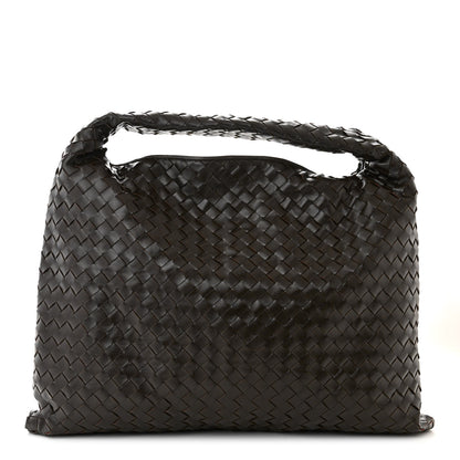 Bottega Veneta Calfskin Intrecciato Large Hop Ebano 1 of 10