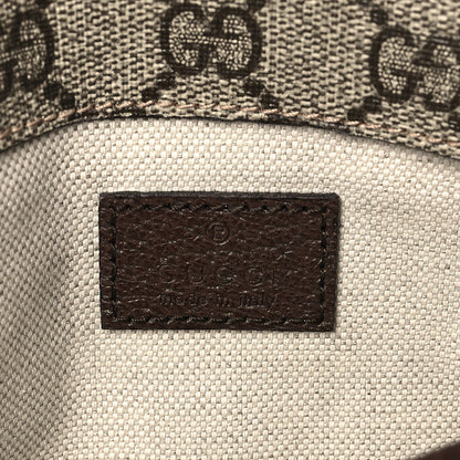 Gucci GG Supreme Monogram Neo Vintage Web Belt Bag Brown 6 of 8