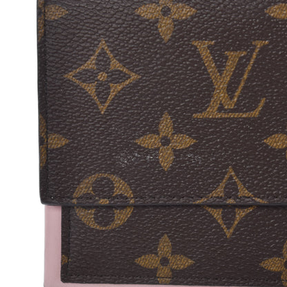 Louis Vuitton Monogram Flore Wallet Rose Ballerine 9 of 13