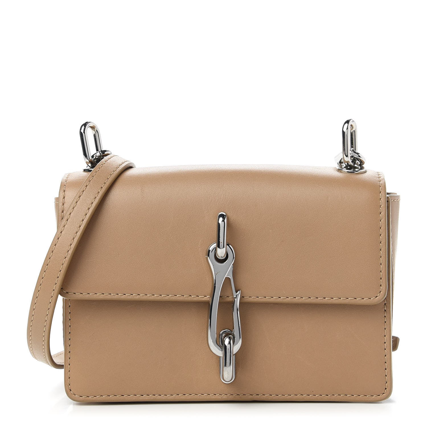 Alexander Wang Calfskin Small Hook Shoulder Bag Nude 1 of 10