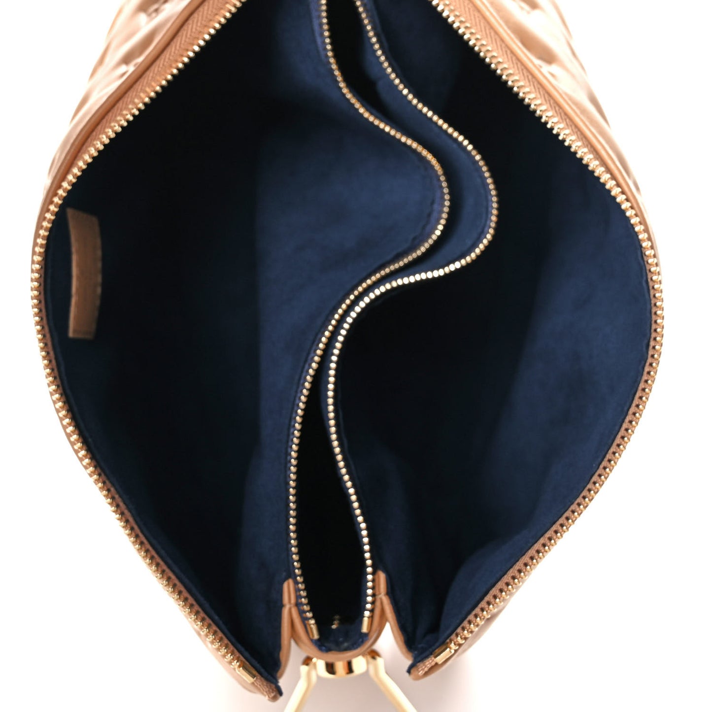 Lambskin Embossed Monogram Coussin PM Camel