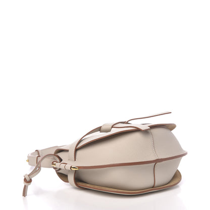 Loewe Grained Calfskin Small Gate Crossbody Bag Light Ghost 4 of 9