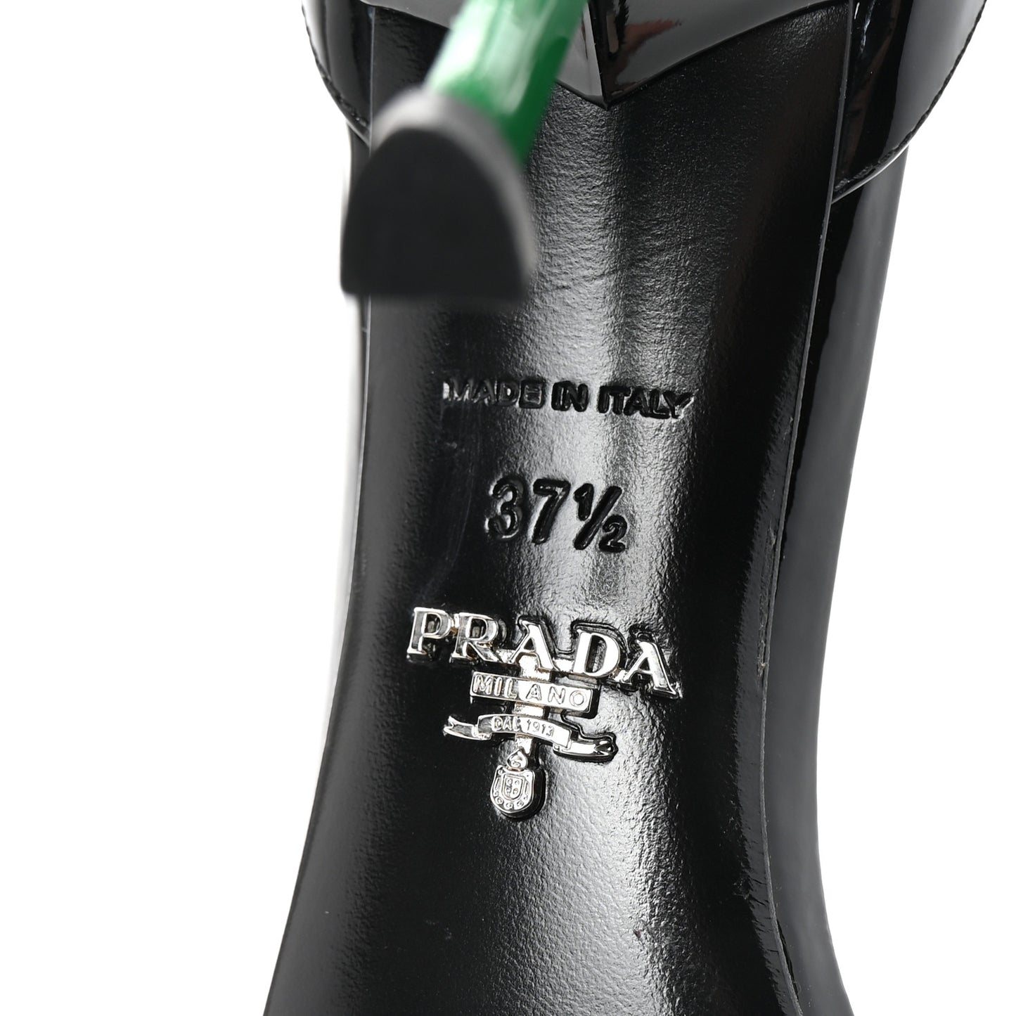 Patent Embellished Capretto Fiori 85mm Pumps 37.5 Black Orchidea