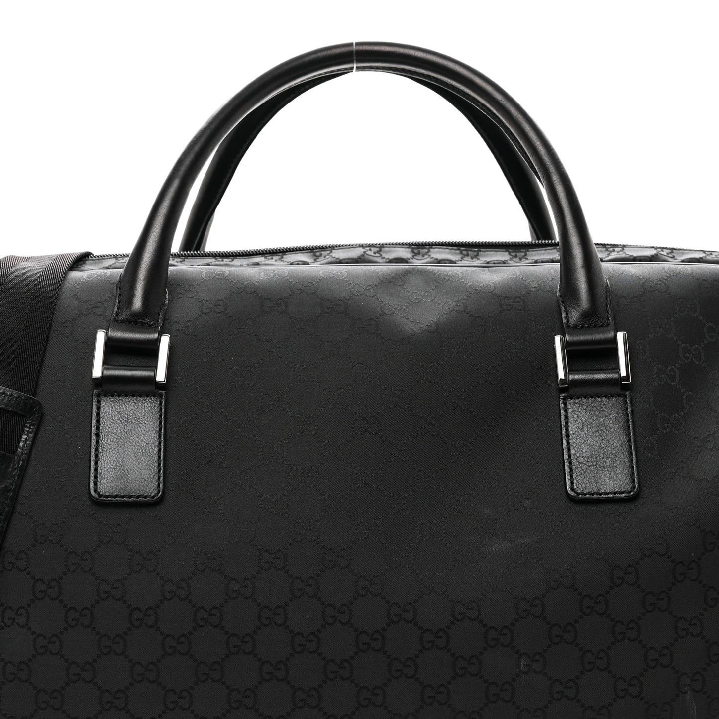 Denim Monogram Large Carry On Duffle Black