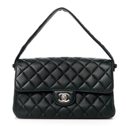 Chanel Lambskin Quilted Medium Double Sided Flap Black 1 of 13