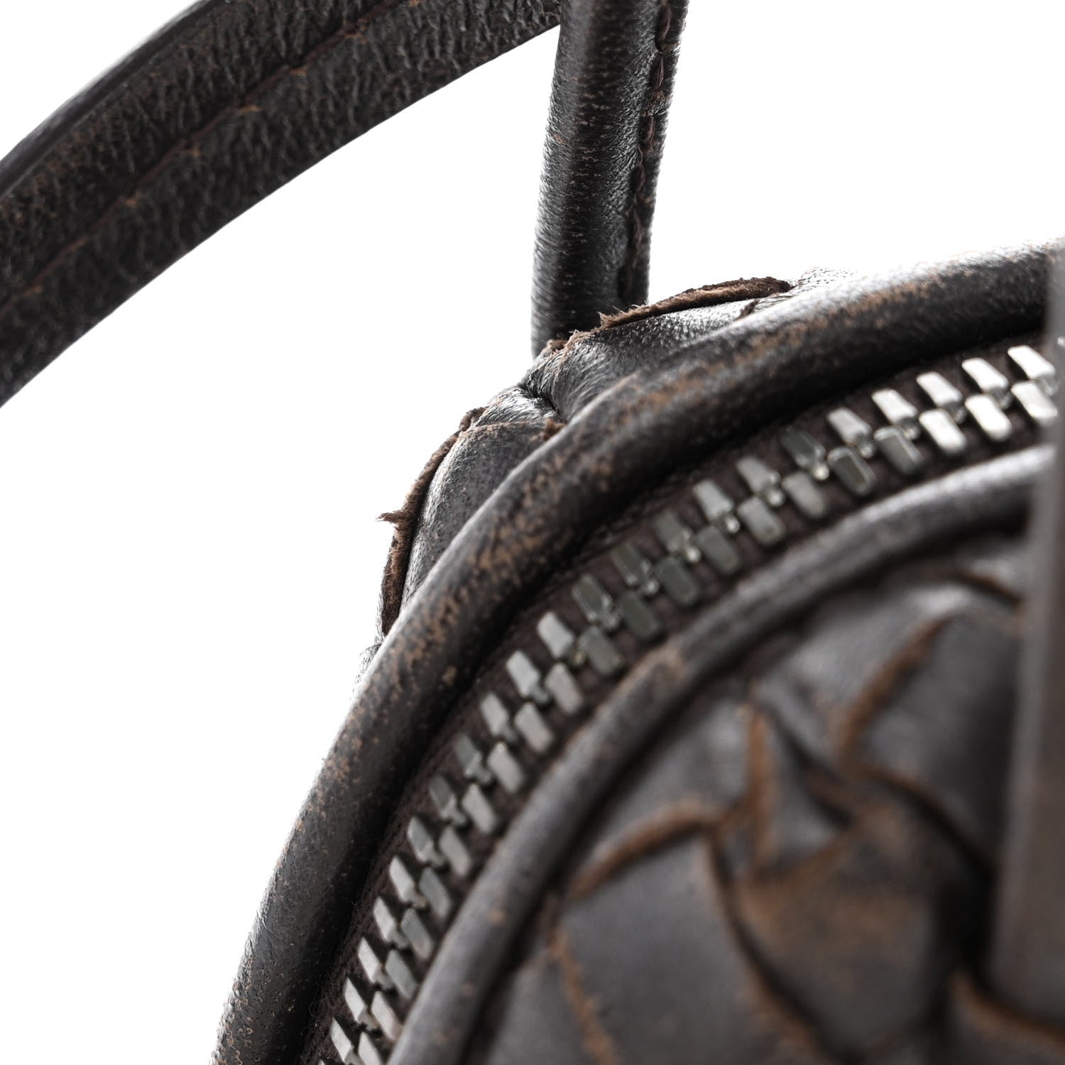 Bottega Veneta Nappa Intrecciato Nodini Bag Ebano 15 of 18
