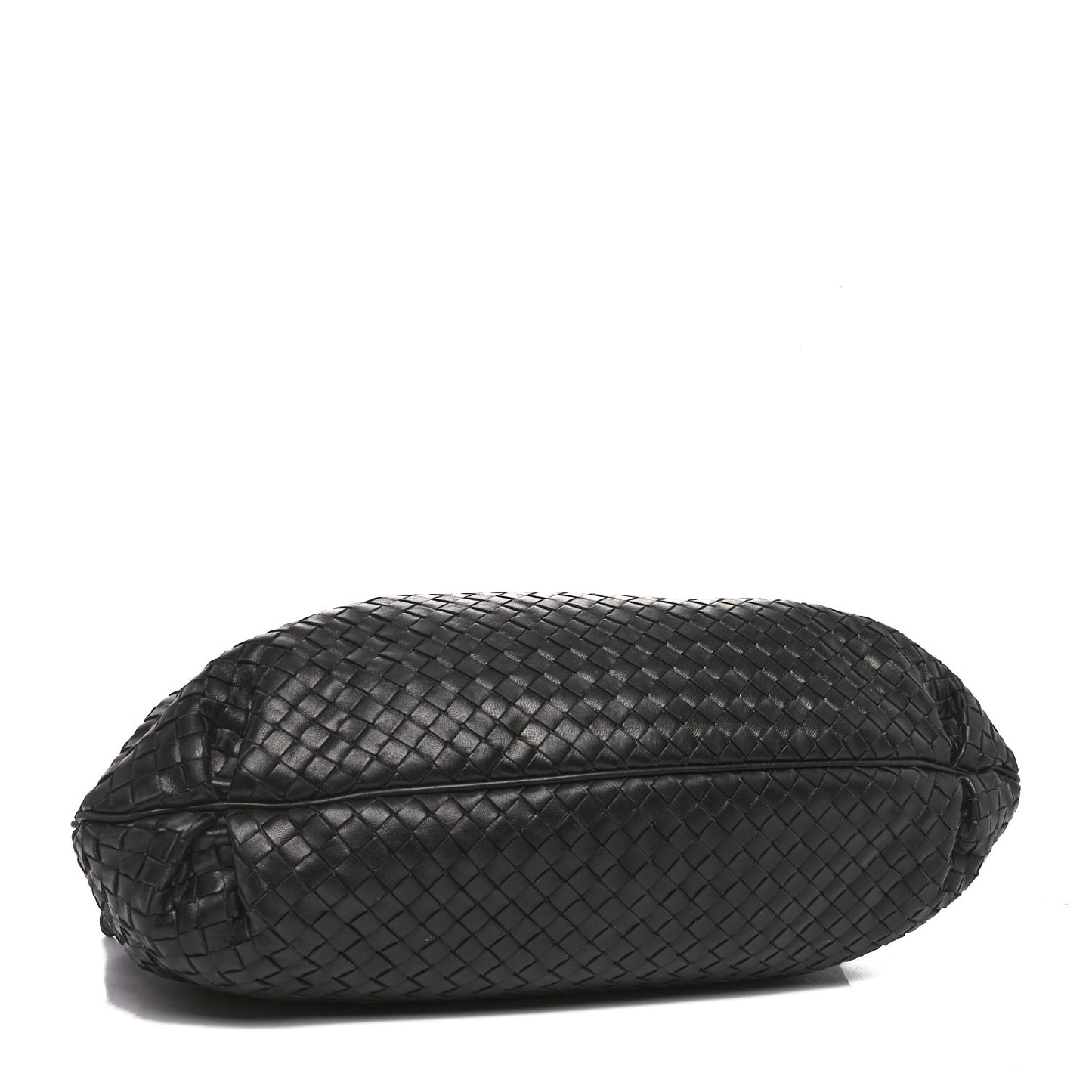 Nappa Intrecciato Frame Tote Black