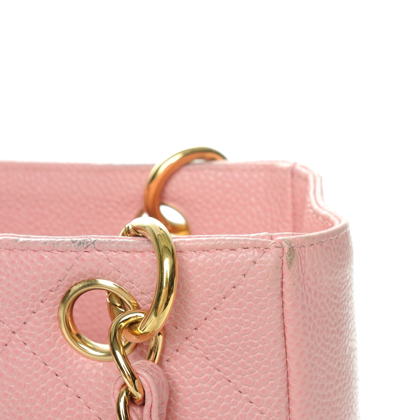 Caviar Petit Shopping Tote PST Pink