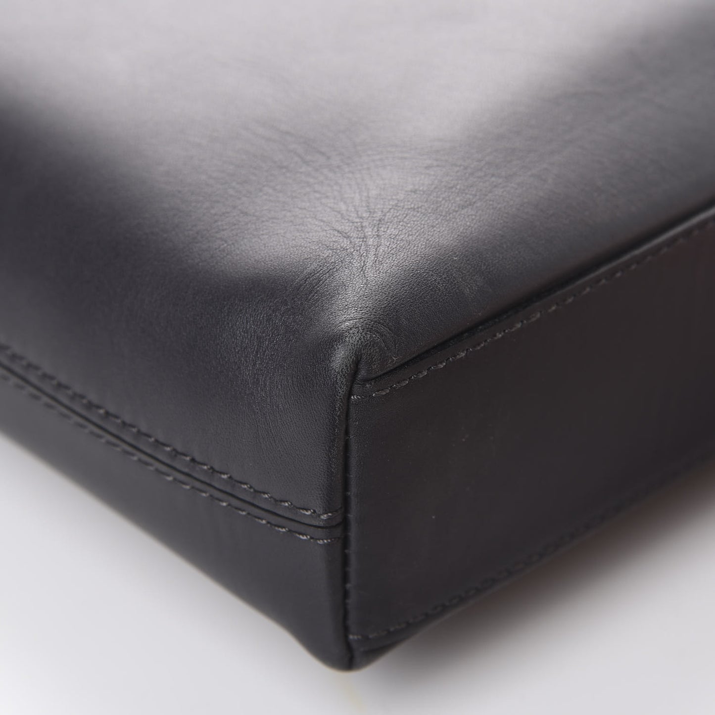 Cuir Ombre Porte-Documents Voyage Bandouliere Anthracite