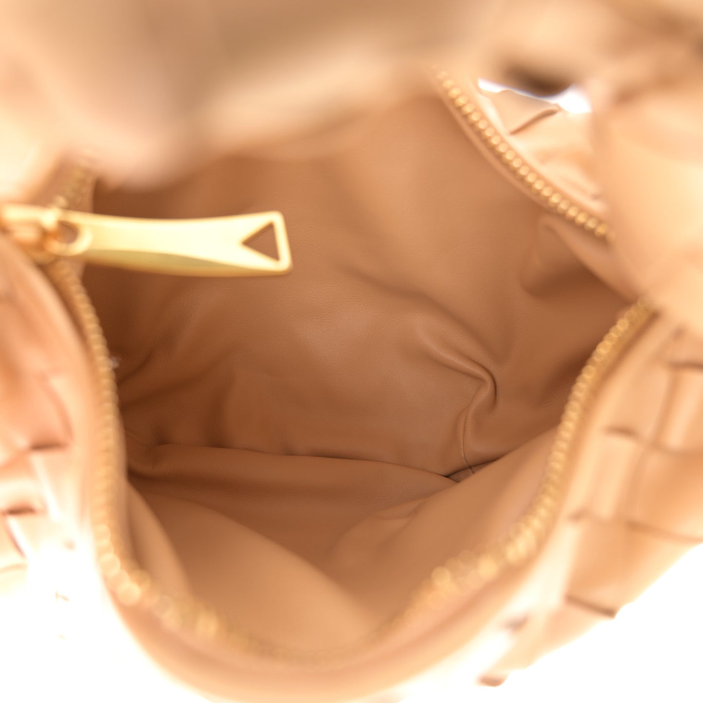 Nappa Intrecciato Mini Jodie Almond