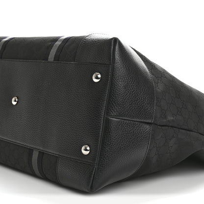 Gucci Nylon Monogram XL Duffle Bag Black 9 of 12