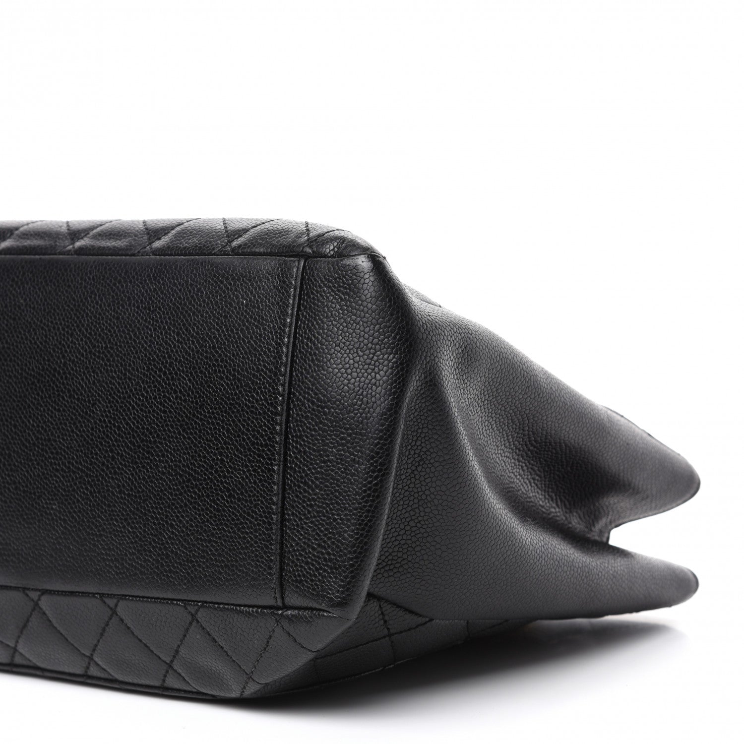 Chanel Caviar Quilted Grand Shopping Tote GST Black 7 of 10