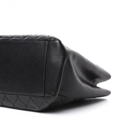 Chanel Caviar Quilted Grand Shopping Tote GST Black 7 of 10