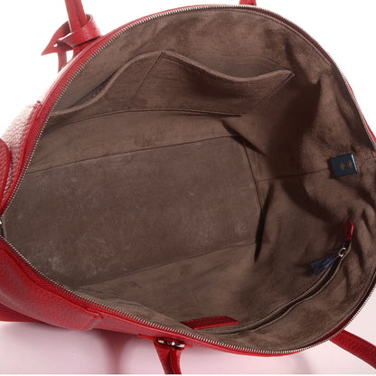 Louis Vuitton Cuir Taurillon Soft Lockit PM Rubis 5 of 7