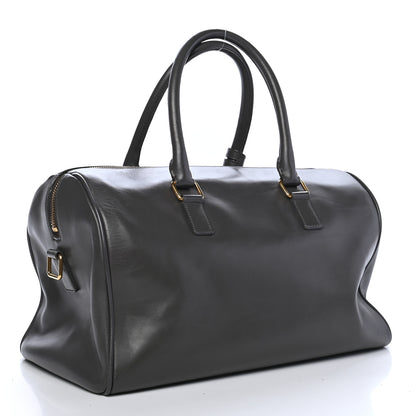 Saint Laurent Calfskin Classic Duffle 6 Earth 2 of 9