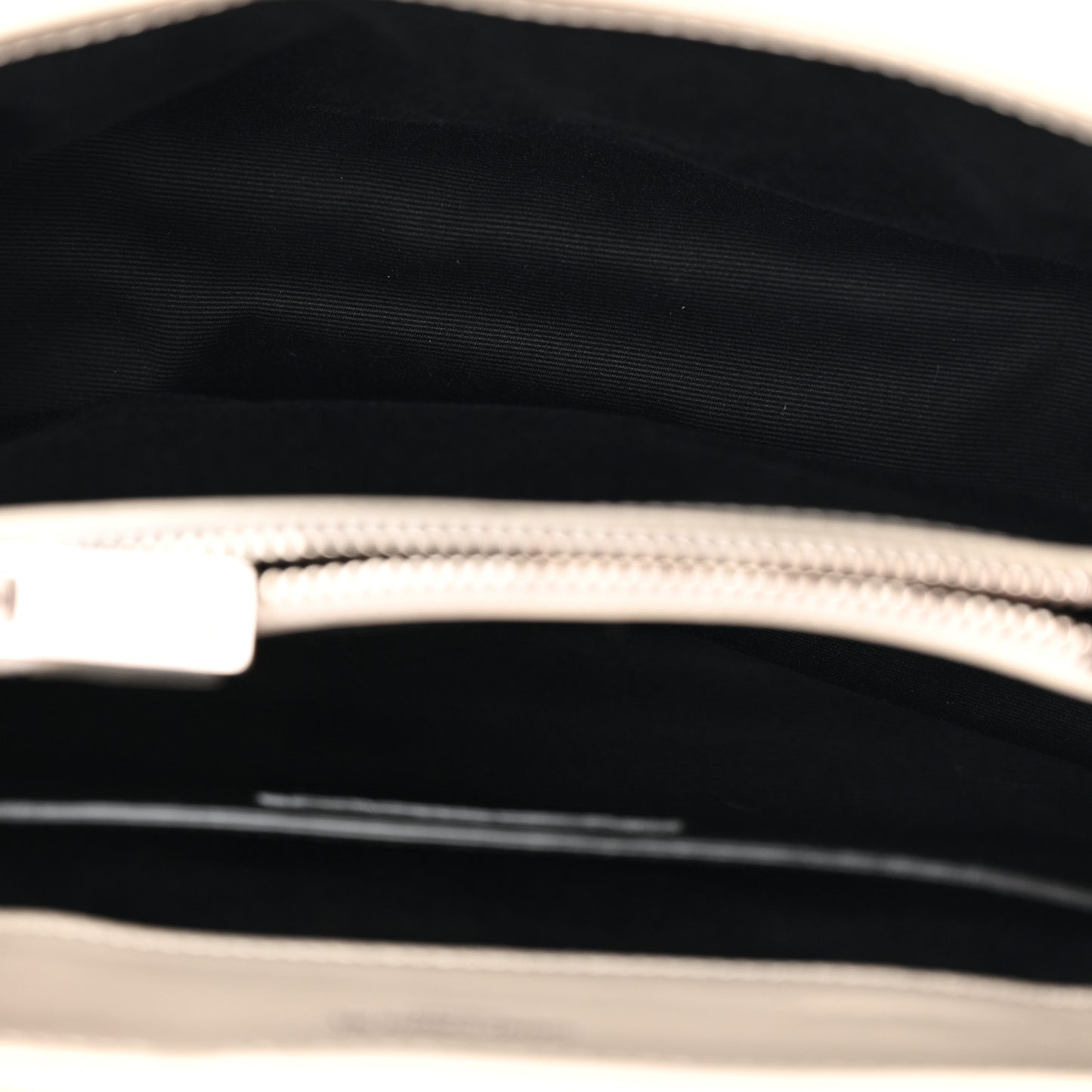 Calfskin Y Quilted Monogram Small Loulou Chain Satchel Ivory