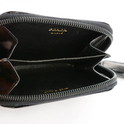 Prada Spazzolato Coin Purse Nero Black 5 of 7