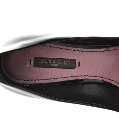 Louis Vuitton Patent Calfskin Pumps 37 Black 8 of 13