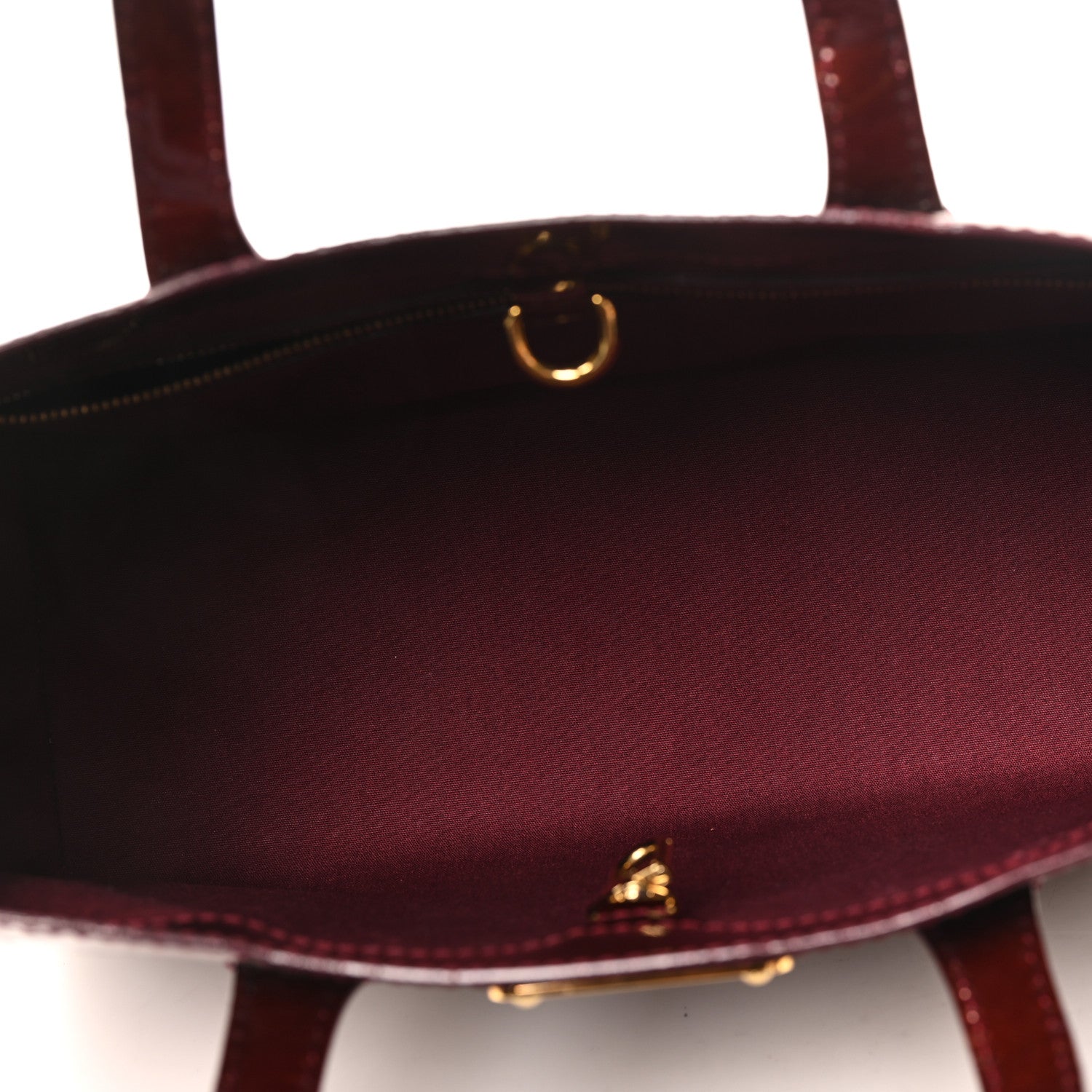 Louis Vuitton Vernis Wilshire PM Rouge Fauviste 5 of 9