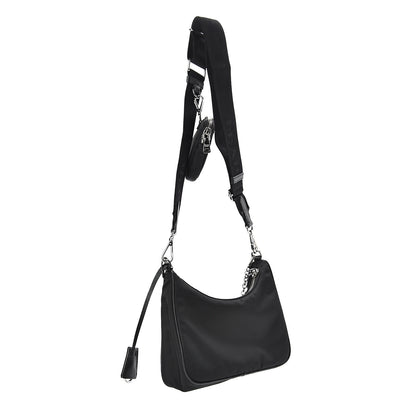 Prada Nylon Re-Edition 2005 Shoulder Bag Black 3 of 12