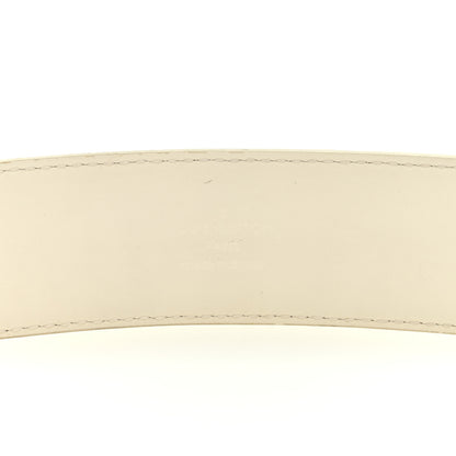 Louis Vuitton PVC Monogram 40mm LV Initiales Reversible Belt 90 36 Iridescent Prism 3 of 6