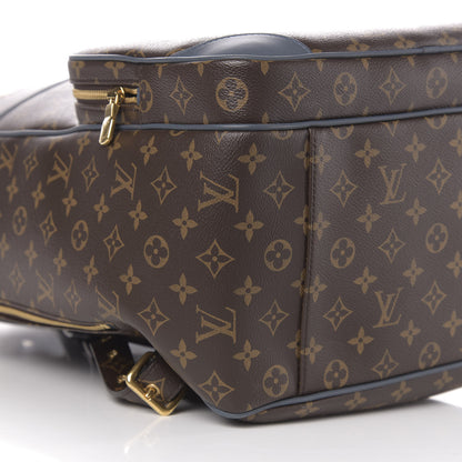 Louis Vuitton Monogram Cuir Slate Backpack Blue 7 of 9