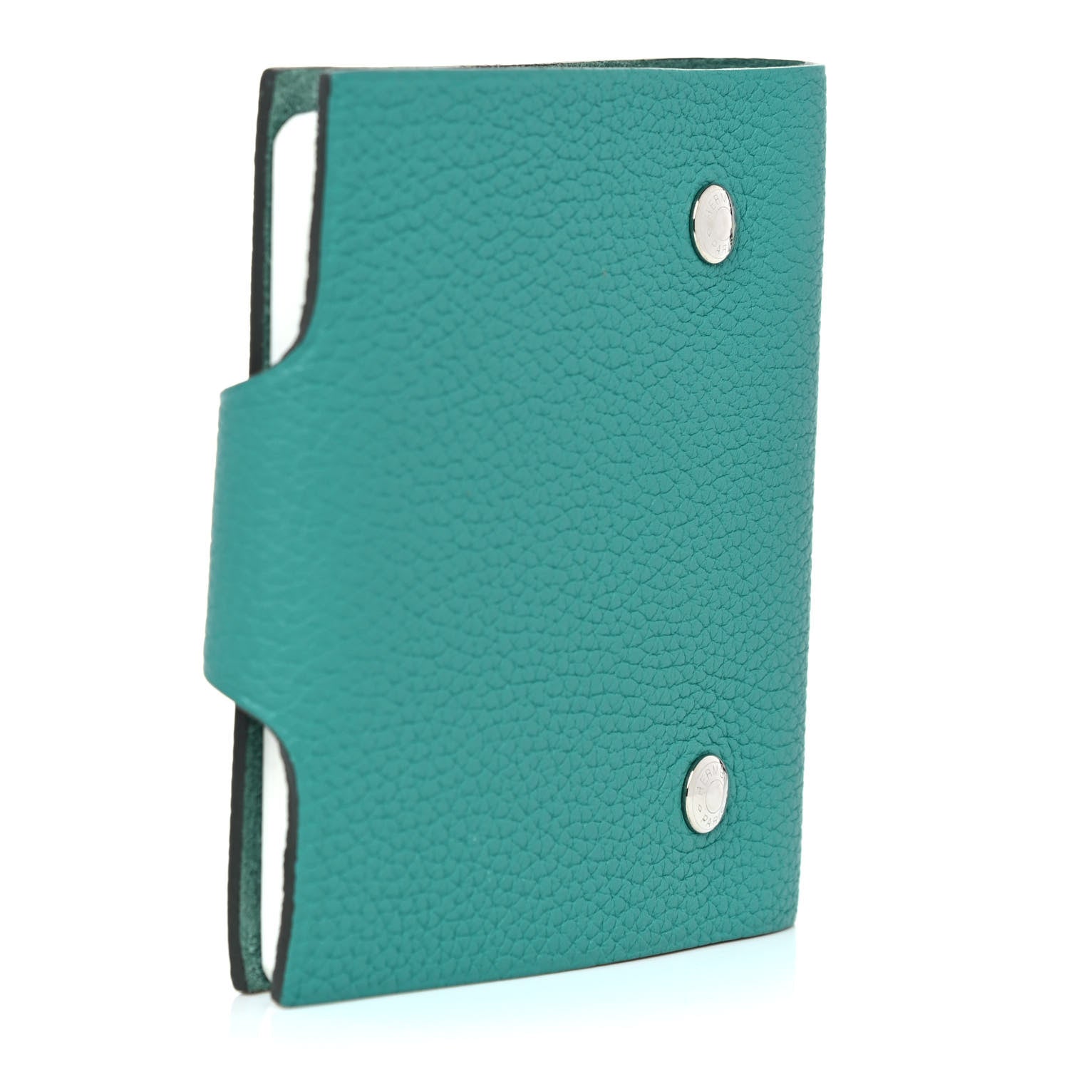 Hermes Togo Ulysse Mini Notebook Cover Vert Verone 3 of 9