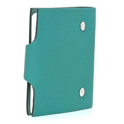 Hermes Togo Ulysse Mini Notebook Cover Vert Verone 3 of 9
