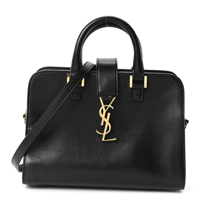 Saint Laurent Calfskin Monogram Baby Cabas Black 1 of 10