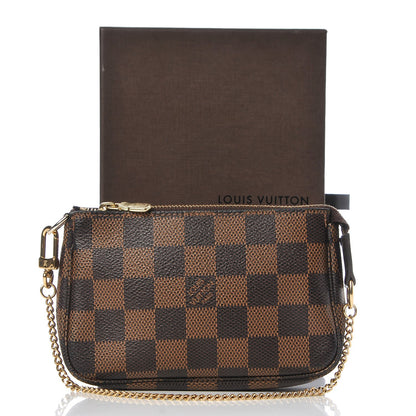 Louis Vuitton Damier Ebene Mini Pochette Accessories 8 of 8