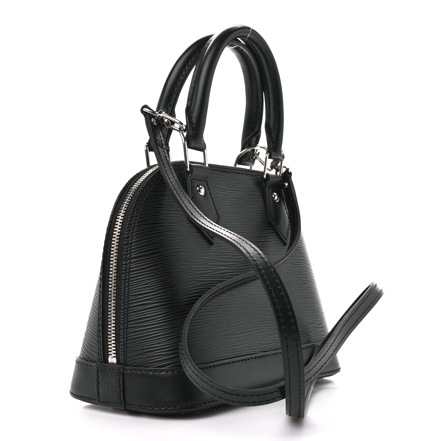 Louis Vuitton Epi Alma BB Black 3 of 12