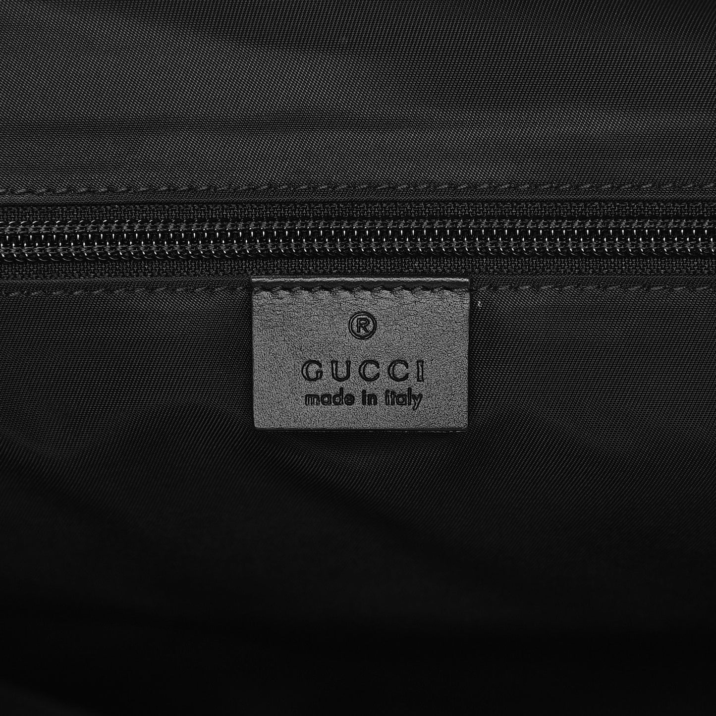 Techno Canvas Web Large Flap Messenger Bag Black
