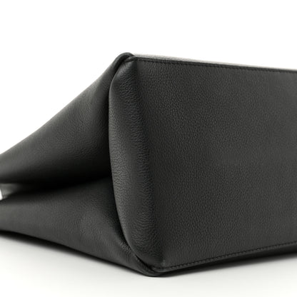 Louis Vuitton Grained Calfskin Lockme Shopper Black 9 of 12