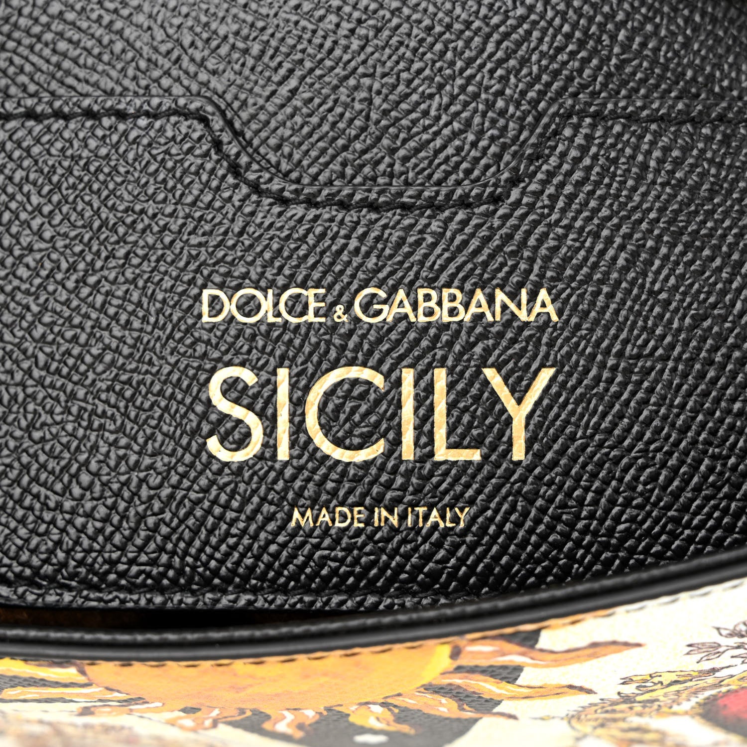 Dolce & Gabbana Dauphine Medium Miss Sicily St. Dauphine Stampata Satchel Black 5 of 11