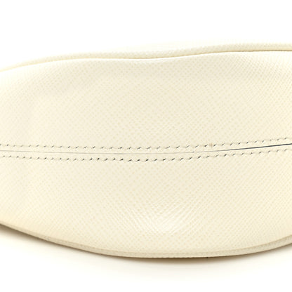 Prada Saffiano Lux Re-Edition 2005 Shoulder Bag White 9 of 12