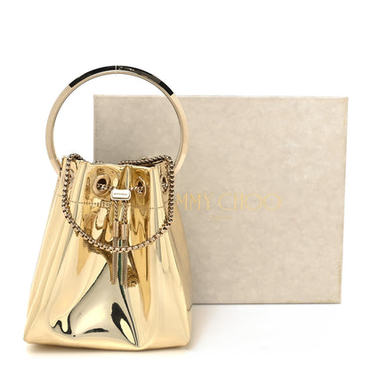 Jimmy Choo Metallic Patent Bon Bon Bag Gold 11 of 11