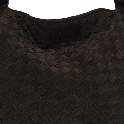Bottega Veneta Suede Intrecciato Small Hop Fondant 9 of 11