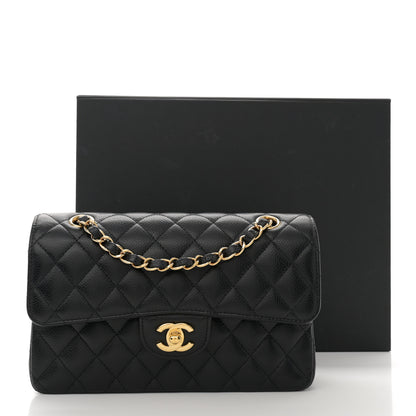 Chanel Caviar Quilted Small Double Flap Black 11 of 11