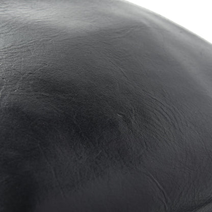 Mansur Gavriel Calfskin Half Moon Clutch Black 10 of 10