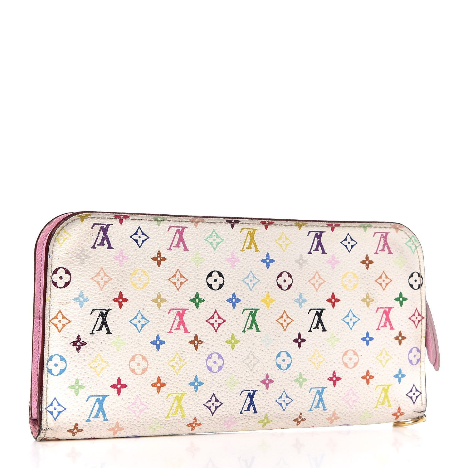 Louis Vuitton Monogram Multicolor Insolite Wallet Litchi 3 of 14