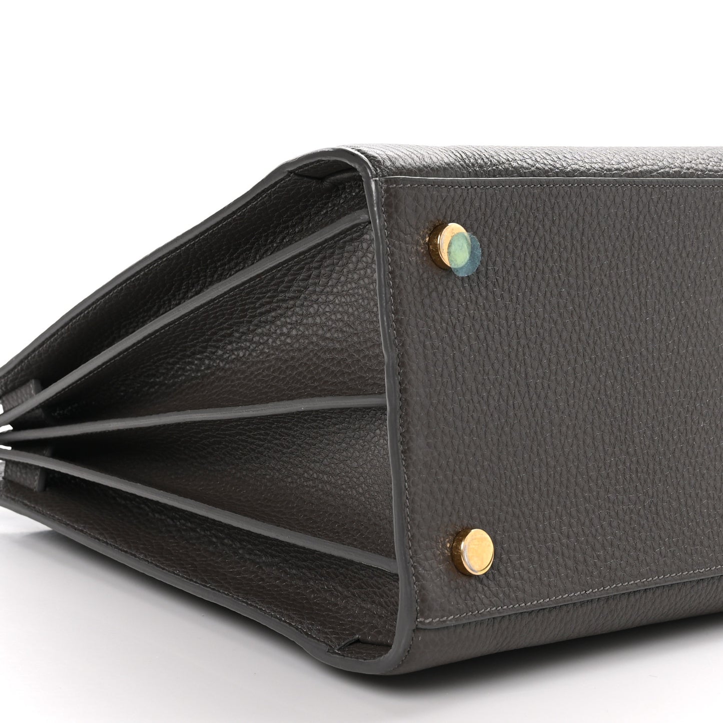 Grained Calfskin Large Sac de Jour Carryall Earth