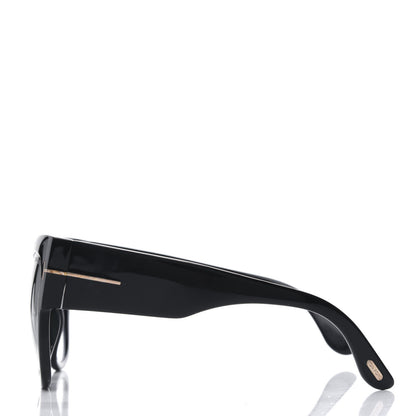 Tom Ford Acetate Anoushka Cat Eye Sunglasses TF371 Black 3 of 4